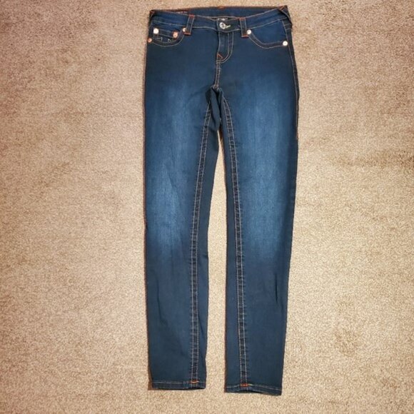 NWOT, TRUE RELIGION, "Halle" Mid Rise Jeans - 28 - Picture 2 of 10